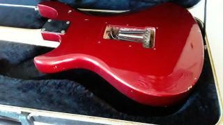 VINTAGE Kawai AQUARIUS Electric Guitar 1980s CANDY APPLE RED matsumoku japan 8