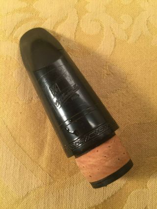 Vintage Chedeville Egyptian Scroll Shank Clarinet Mouthpiece - Mo - Tip.  40 " - Sweet