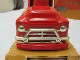 VINTAGE 60 ' S BUDDY L TEXACO GAS PROMOTIONAL TANKER TRUCK PRESSED STEEL W BOX 4