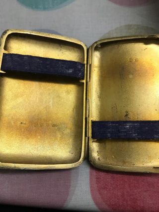 LARGE & HEAVY SOLID STERLING SILVER CIGARETTE CASES,  Silver And Burr Maple Bowl 2