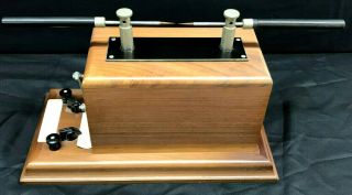 Vtg Ruhmkorff Induction Coil - - SEE VIDEO Welch Scientific antique apparatus 6