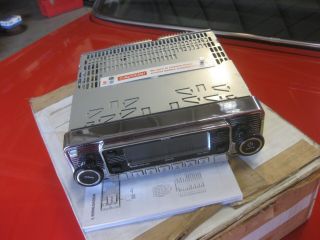 Becker Autosound Auto Radio /vintage Style/ Perfect Complete