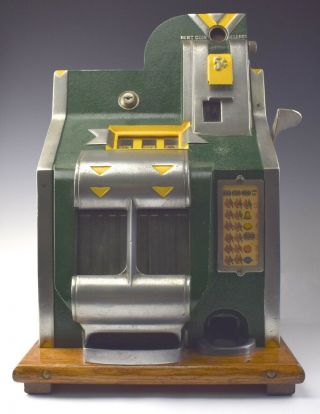 Vintage Mills Novelty Co.  5 Cent Slot Machine - Bh - 1