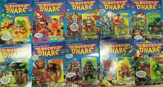 Full Complete Series Vintage Figures The Space Adventures Of Bucky O Hare