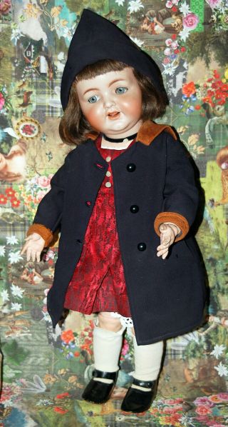 Goergeous Antique 23 " K&r Simon Halbig 126 Bisque Head Doll W.  Toddler - 1900