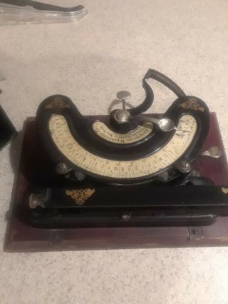 Antique Typewriter American No.  2 Index Circa 1893 (MA535) 5