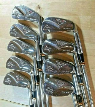 Vintage Macgregor Tourney Colokrom M85 Iron Set 2 - 9 & Sw (9 Clubs)