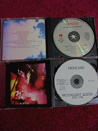 VINTAGE - GENESIS - 6 CD ALBUM ' S - PRISTINE/EXCELLENT - ESTATE CLOSEOUT LOOK 5