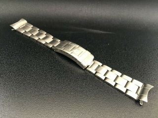 Vintage Rolex 20 Mm S/s Oyster Folded Band Bracelet 9315 End 380 Patented