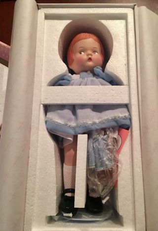 Rare Effanbee Porcelain Patsy Doll With Wee Pasty P226 Le Circa 1996 Nib