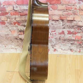 1964 Vintage Gibson LGO Acoustic Guitar and Chipboard Case,  Brown 8