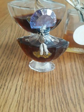 4 Vintage Guerlain Perfume Bottles w/ Perfume 3