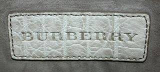 Burberry mens rare real Crocodiles briefcase bag 6