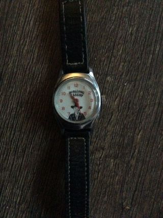 Vintage Hopalong Cassidy Watch Complete Western Cowboy Tv Character