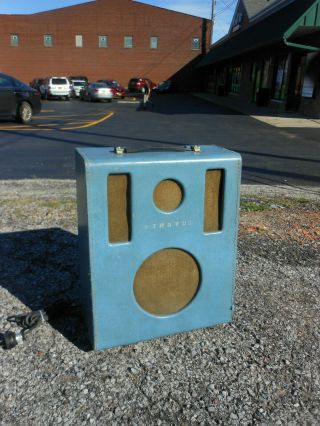 Vintage Dynavox Speaker Blue W 