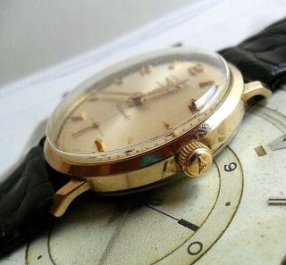 Very Vintage 1960 ' s Men ' s Longines Grand Prize Automatic Swiss Watch Runs 2