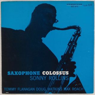 Sonny Rollins: Saxophone Colossus Us Prestige 7079 Dg Nyc Orig Jazz Lp Rare