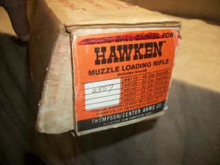 Thompson Center Arms Hawken Barrell 50 Cal Cap Old Stock