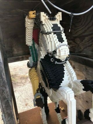 RARE - LEGO COWBOY SCULPTURES FROM THEME PARK 2