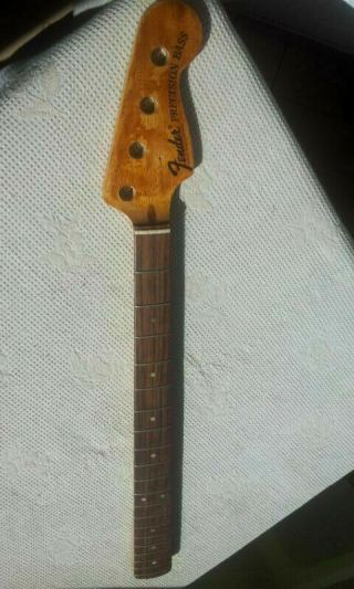 1976 Fender Precision Bass Neck Vintage P