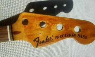 1976 Fender Precision Bass Neck Vintage P 5