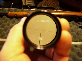 Vintage Leupold M8 gold ring 4x scope post reticle 1in tube 6