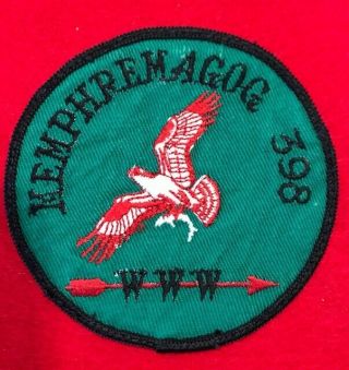 Boy Scout Oa 398 Memphremagog Vintage Jacket