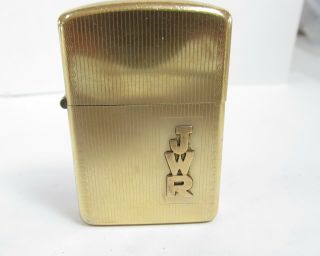 Vintage 10k Gold Filled Zippo Lighter