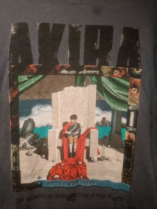 Akira Anime Vintage T - Shirt Xl