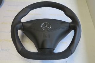 Mercedes 37cm Rare Custom Steering Wheel Flat W140 R171 W124 W210 W202 R170 R129