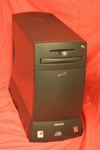 Toshiba Infinia 7201 Vtg Desktop Computer Pentium MMX Windows 95 VERY RARE 2