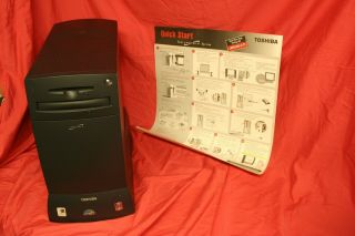 Toshiba Infinia 7201 Vtg Desktop Computer Pentium MMX Windows 95 VERY RARE 5