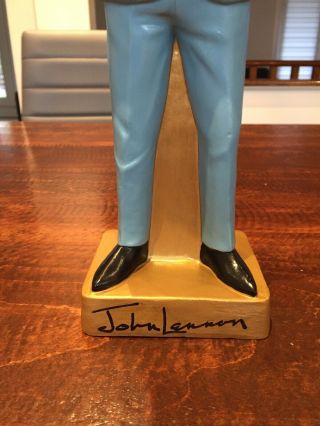 Huge Vintage 15” Beatles Promo nodder John Lennon bobblehead Promotional 6