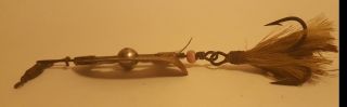 Antique Mchargs ? Pflueger American Spinner? Fishing Lure Rare Early Metal Bait