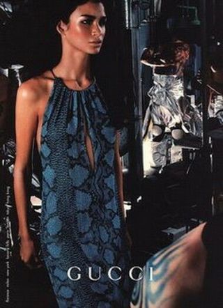 Rare Iconic Tom Ford For Gucci S/s 2000 Sexy Beaded Python Dress,  Chanel