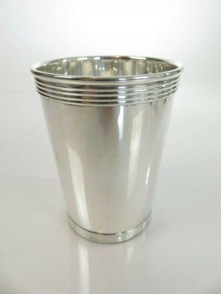 Fine Heavy Vintage Empire Sterling Silver Julep Cup,  York