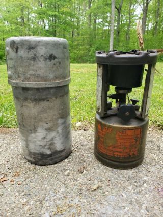 Vintage 1944 Us Ww Ii Coleman Military Field Cooking Stove World War 2 1945