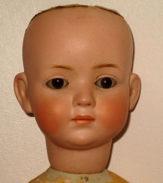 Kley & Hahn Bisque Head Character Doll 16 