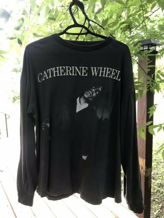 Vintage Catherine Wheel Long Sleeve Shirt 1991 Mbv Slowdive 90s Shoegaze Alt
