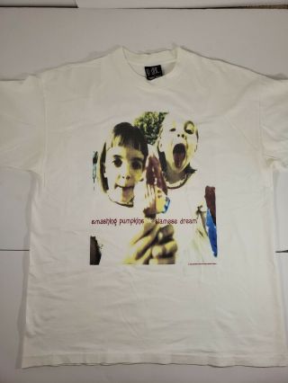Vintage Smashing Pumpkins Siamese Dream Shirt Xl Tour 1993 Nirvana Sonic Youth
