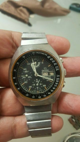 Vintage Omega Speedmaster Automatic Mark 4.  5 Chronograph Watch.  Ref 176.  0012