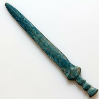 A Roman Bronze Gladiator Bronze Sword From Statue