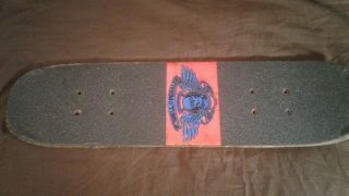 Rare Vintage Powell Peralta Kevin Harris Freestyle skateboard deck PINK 2