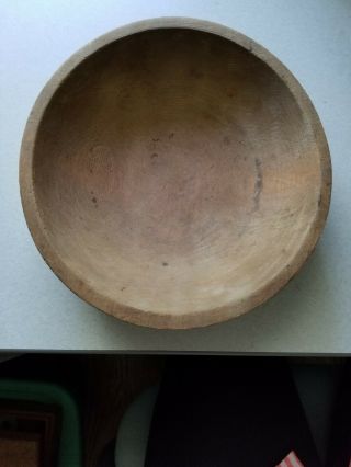 Munising Signed Wooden 9 " Out Of Round Bowl