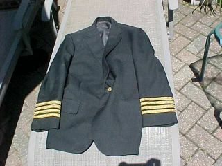 Vintage Pan Am Airlines Pilot Uniform Jacket