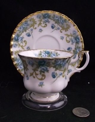 Royal Albert Sheraton Series Veronica Cabinet Tea Cup And Saucer