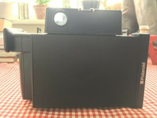 Konica Instant Press Polaroid Instant Film Camera - 110mm Hexanon f/4 - Rare 10
