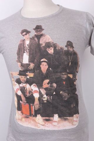 Vtg Run Dmc Beastie Boys Together Forever Hip Hop T Shirt Usa Mens Size Small