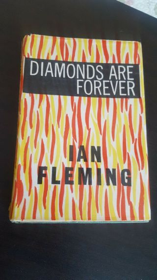 Diamonds Are Forever Ian Fleming James Bond 007 Scarce Taiwan Pirated Rare Dj
