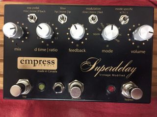 Empress Vintage Modified Superdelay In W/ Box And Supply